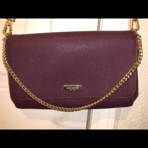 Kate spade burgundy crossbody